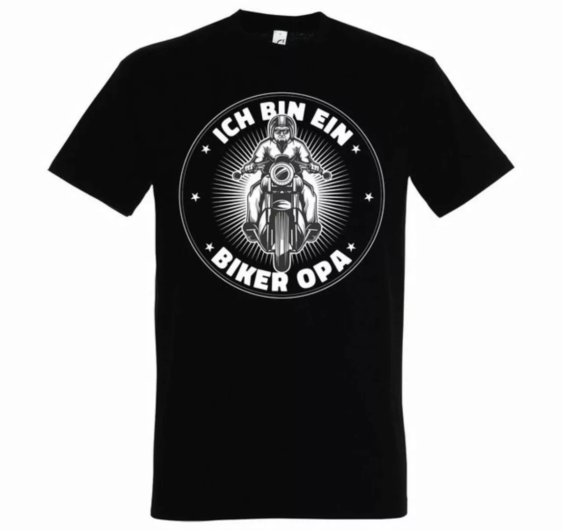 Youth Designz T-Shirt "Ich Bin Ein Biker Opa" Herren Shirt mit trendigem Fr günstig online kaufen