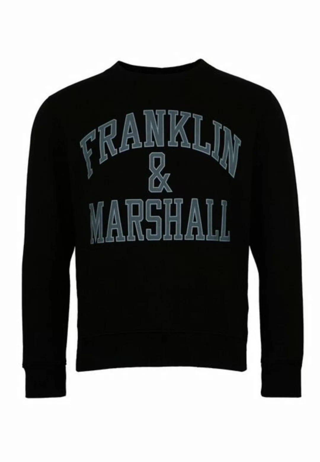 Franklin & Marshall Sweatshirt Pullover Sweat Crewneck mit großem Logo-Prin günstig online kaufen