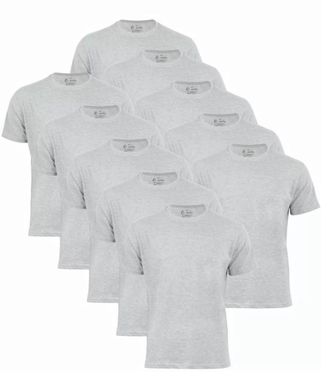 Cotton Prime® T-Shirt O-Neck - Tee (10-tlg) in trageangenehmer Baumwollqual günstig online kaufen