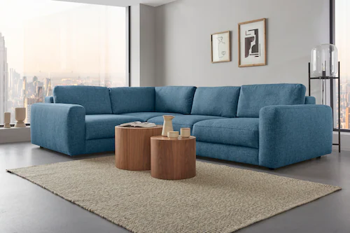 Places of Style Ecksofa "Bloomfield, L-Form", In verschiedenen Größen günstig online kaufen