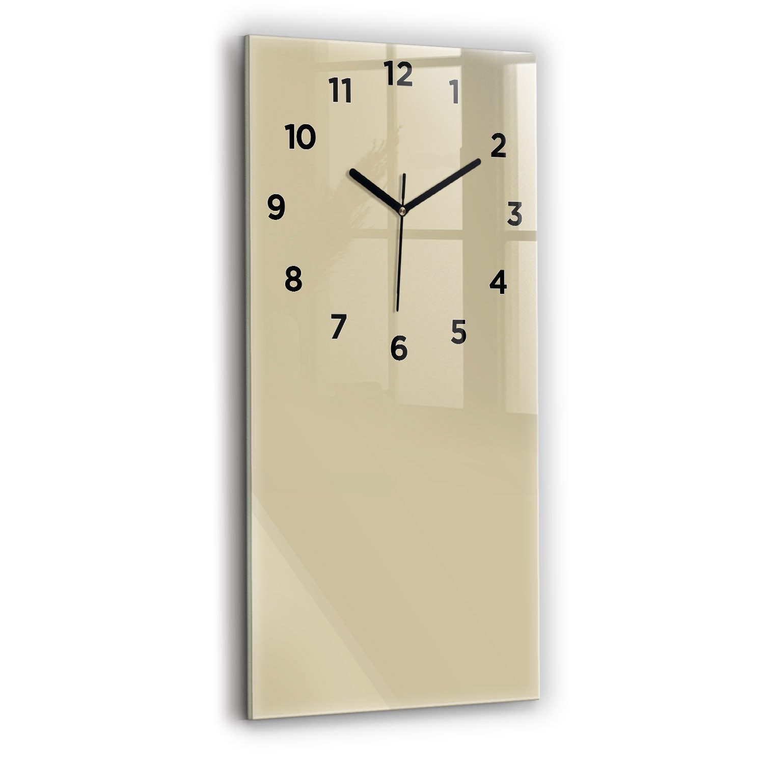 Tulup Wanduhr Wanduhr Glasuhr Rechteckige Wanduhr günstig online kaufen