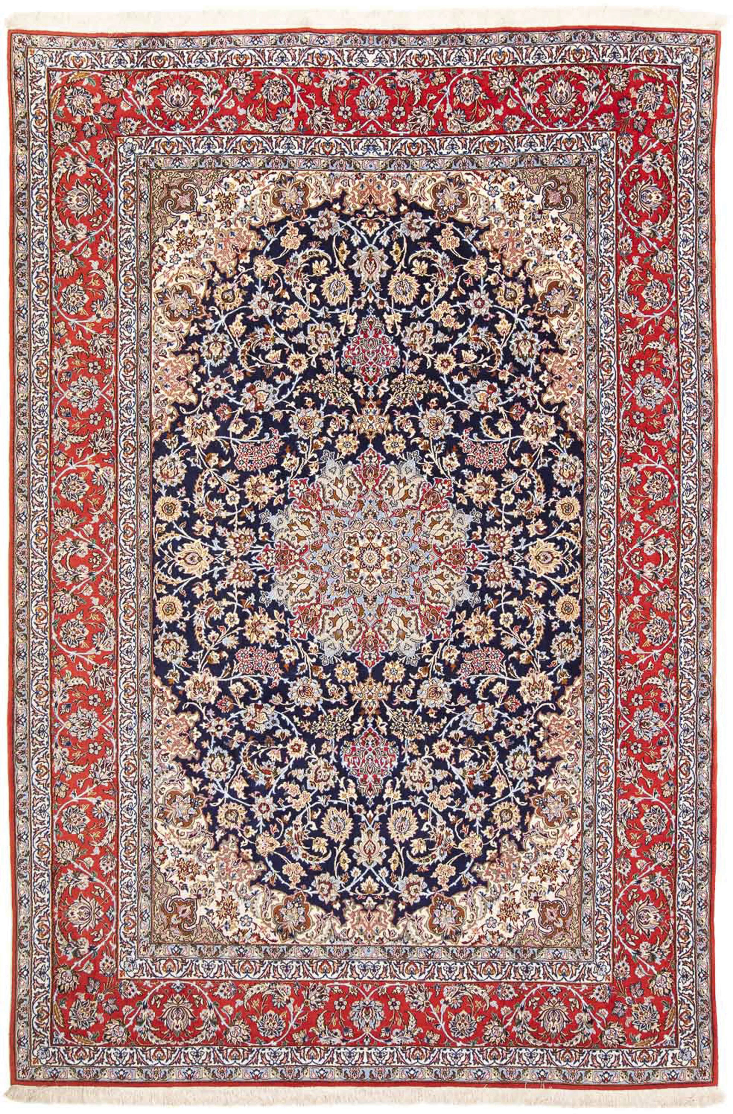 morgenland Orientteppich »Perser - Isfahan - Premium - 310 x 200 cm - rot«, günstig online kaufen