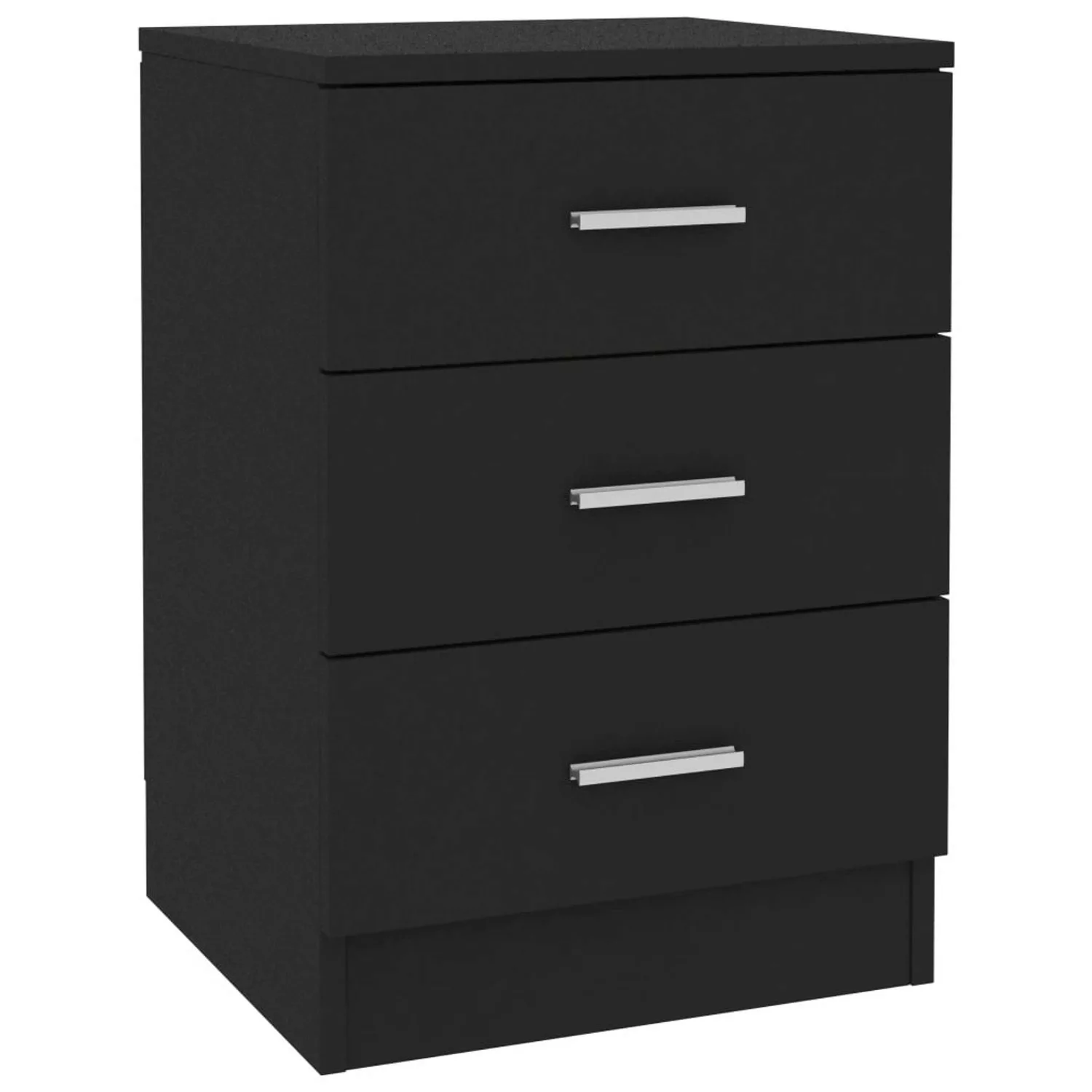 Nachtschrank Schwarz 38×35×56 Cm Spanplatte günstig online kaufen