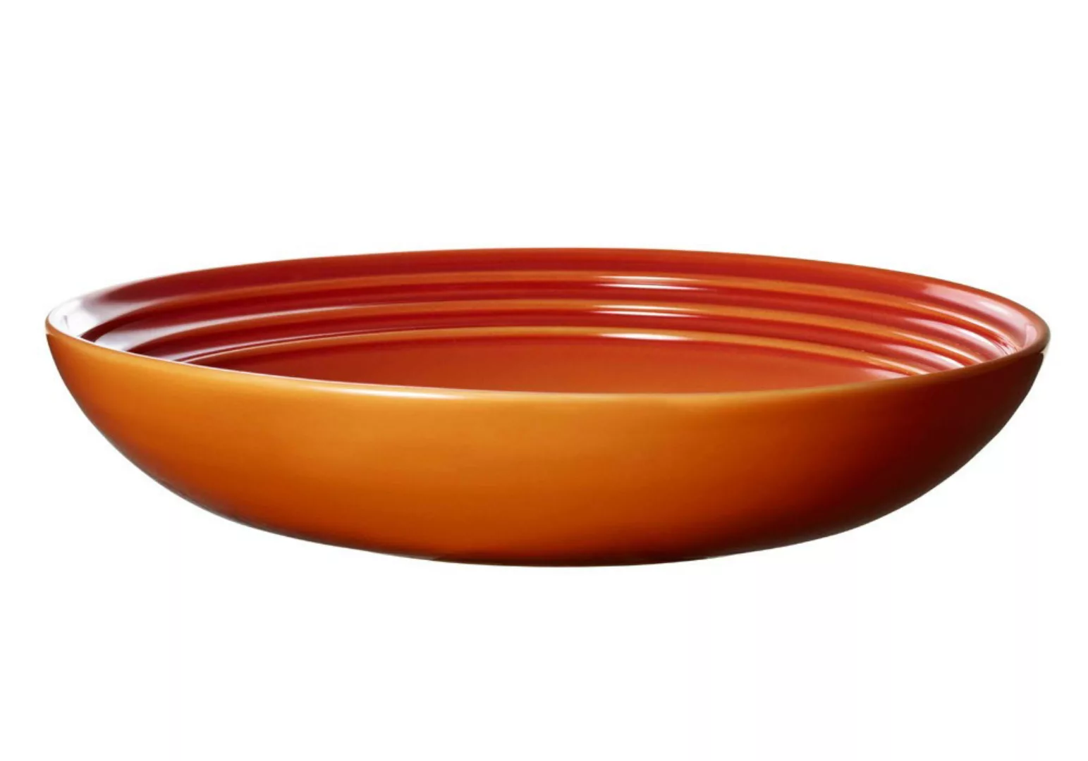 Le Creuset Suppenteller Steinzeug Ofenrot 22cm günstig online kaufen