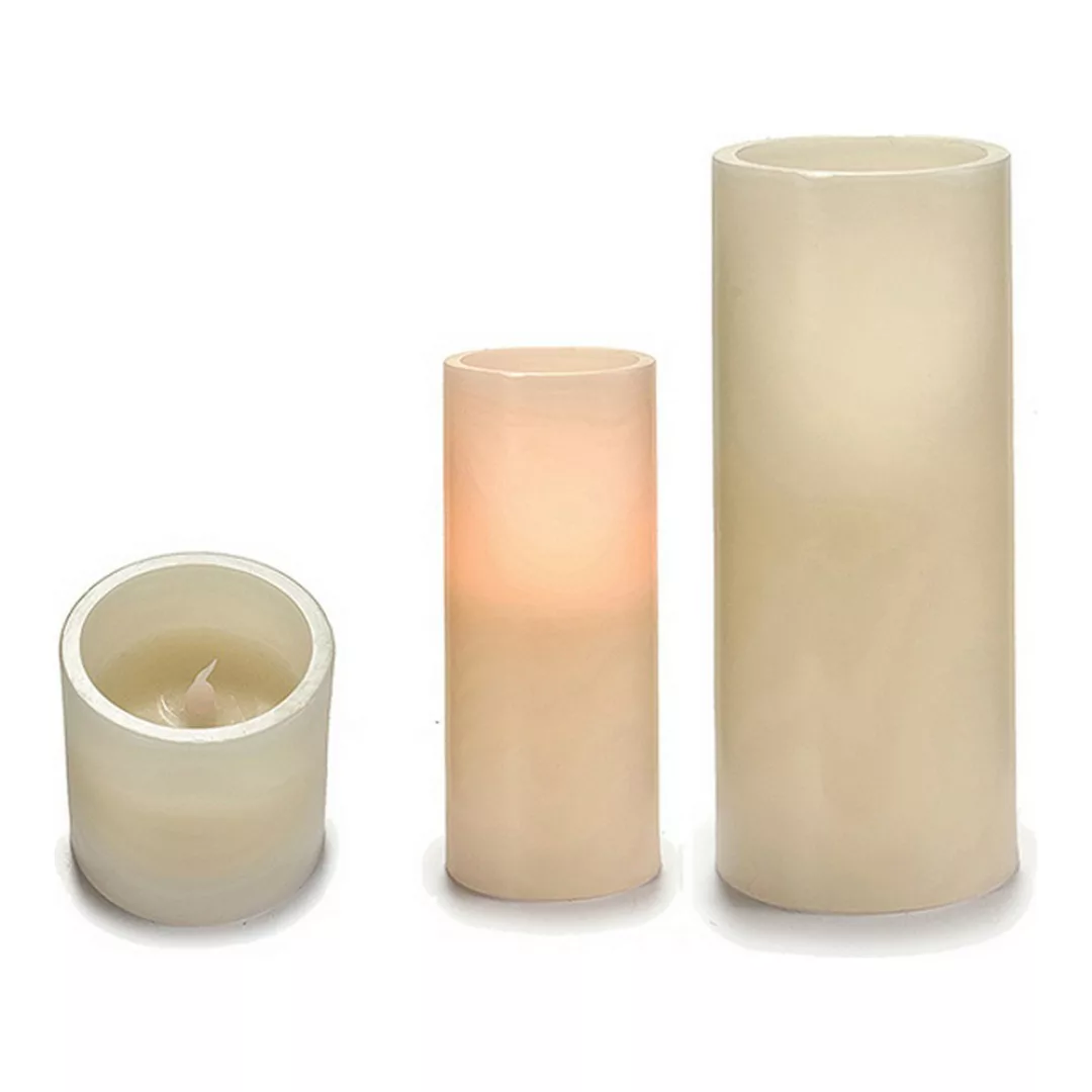 Led Kerze Creme (7,5 X 17 X 7,5 Cm) günstig online kaufen