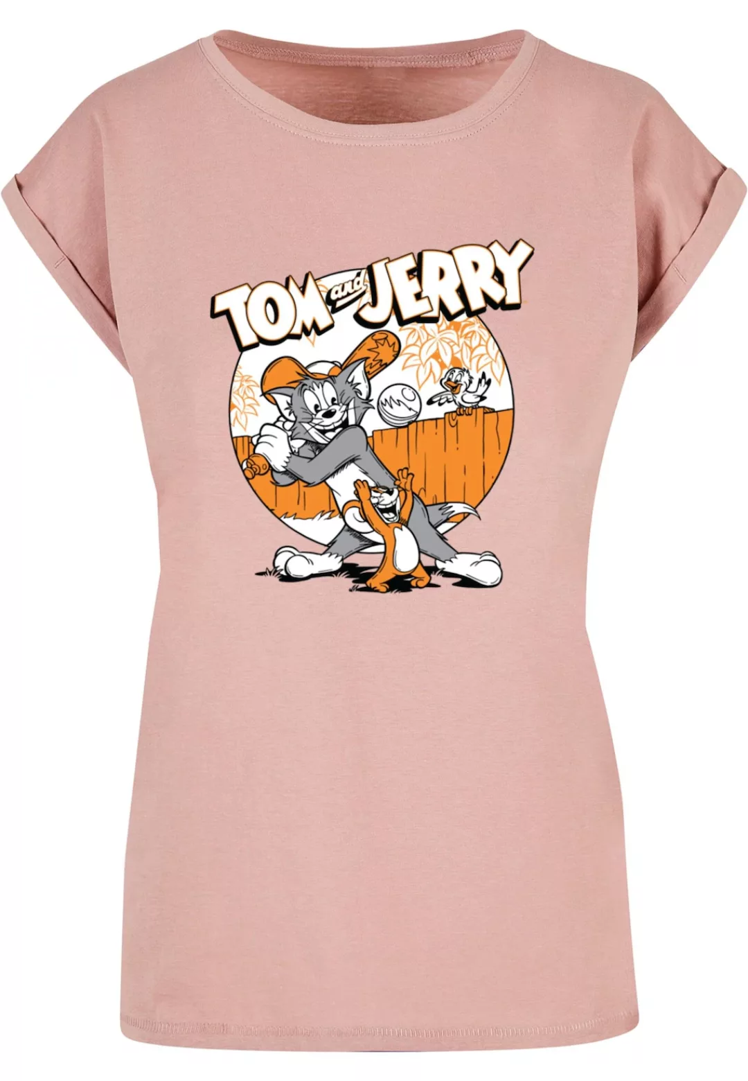 ABSOLUTE CULT T-Shirt "ABSOLUTE CULT Damen Ladies Tom and Jerry - Baseball günstig online kaufen