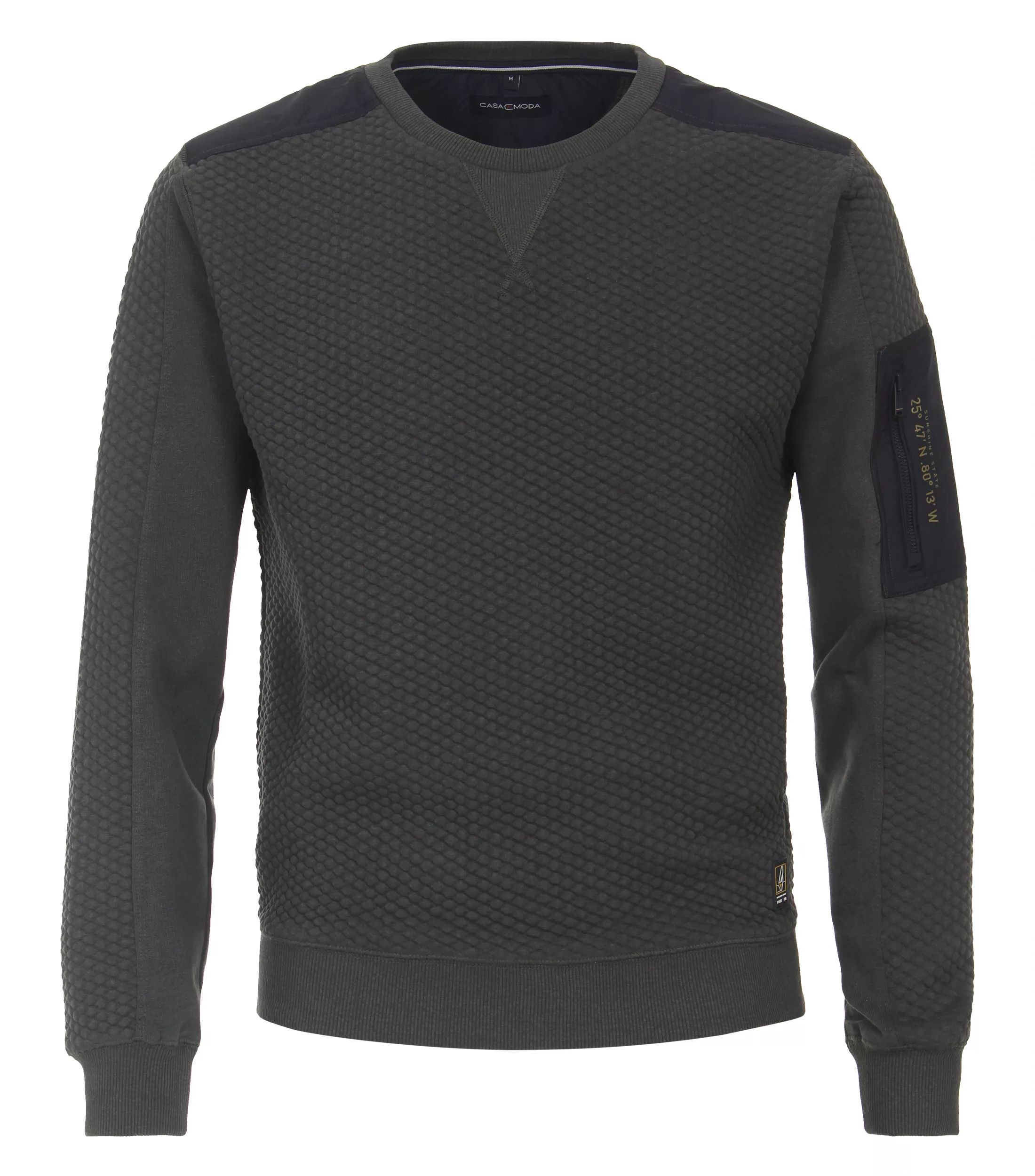 CASAMODA Sweatshirt "CASAMODA Sweatshirt uni" günstig online kaufen