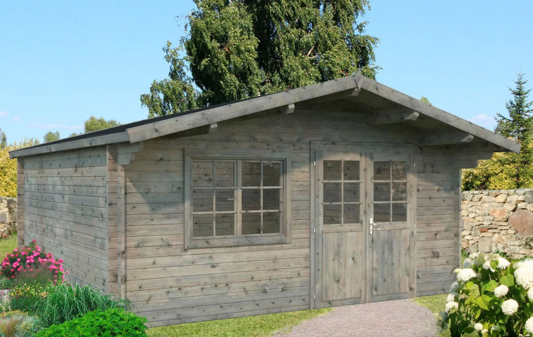 Palmako Gartenhaus "B ritta", 22,3 qm günstig online kaufen