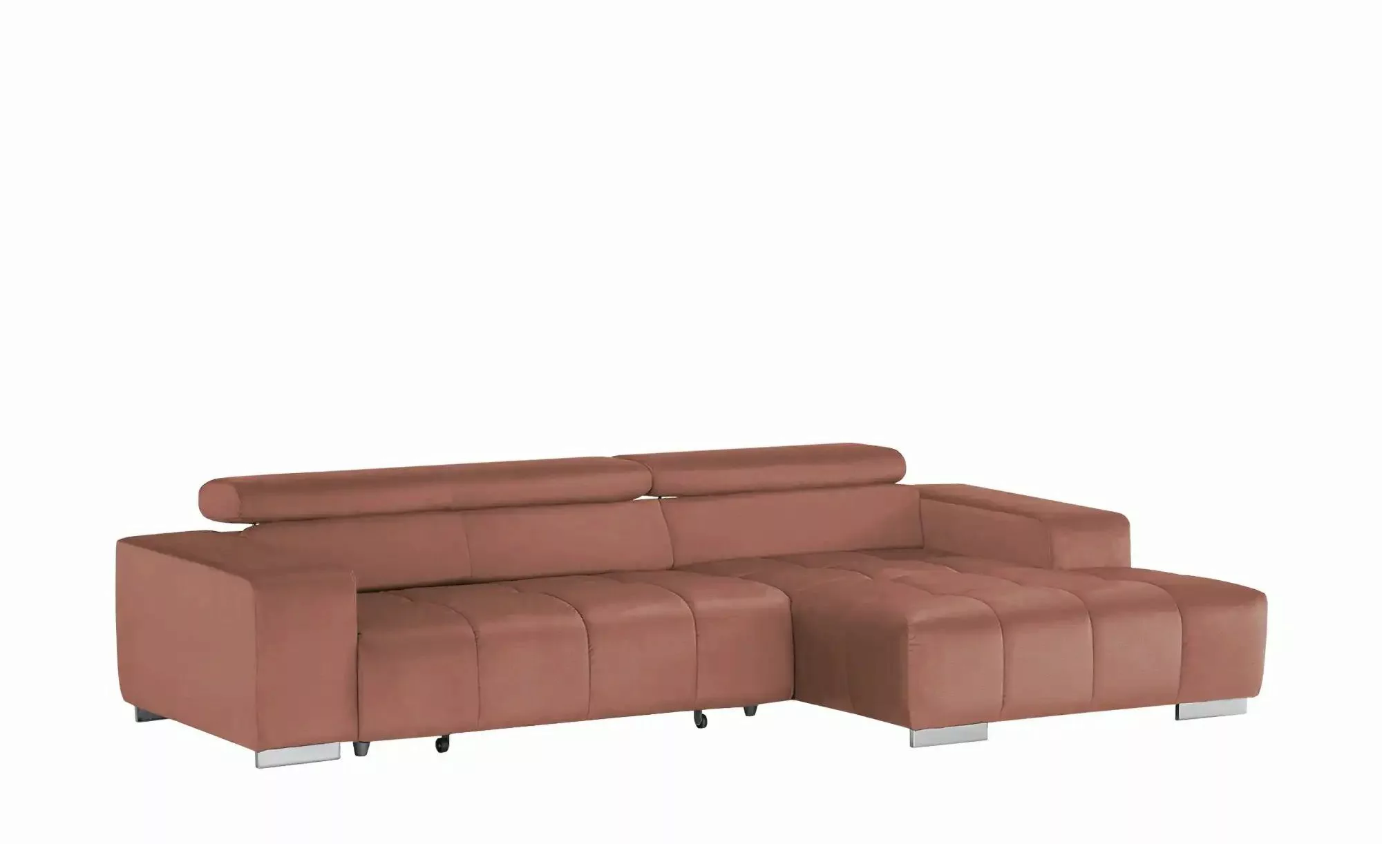 uno Ecksofa mit Kopfteilverstellung Origo ¦ orange ¦ Maße (cm): B: 307 H: 7 günstig online kaufen