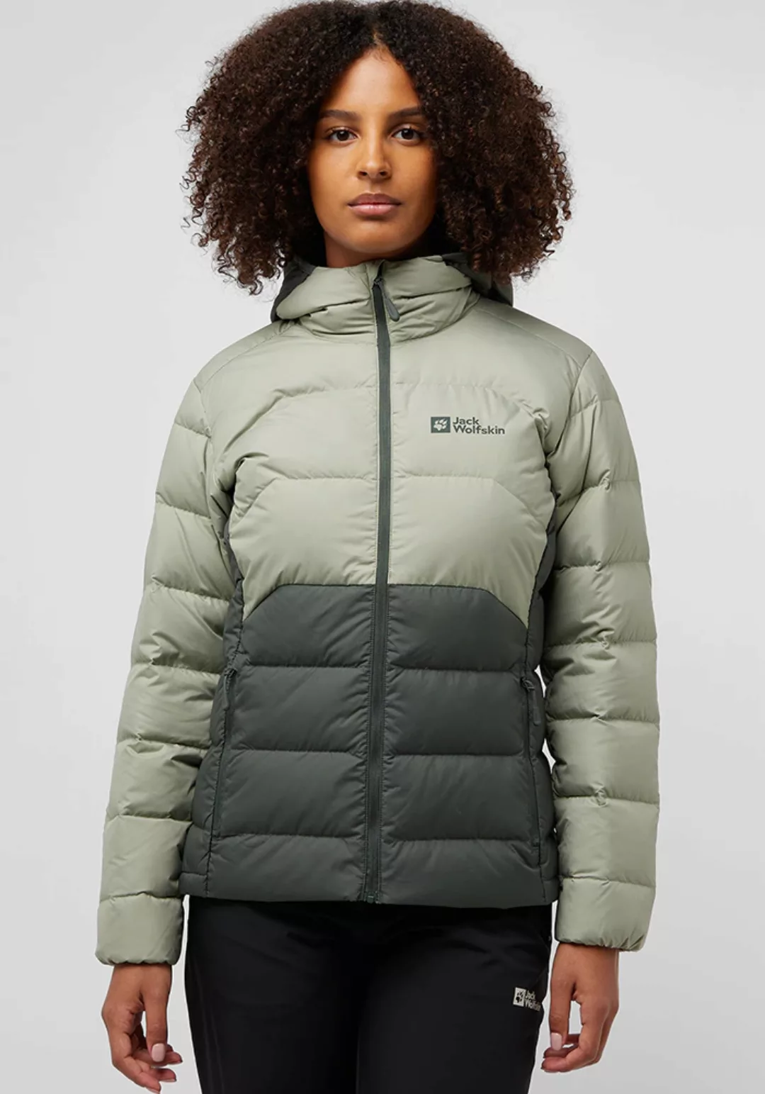 Jack Wolfskin Daunenjacke "ATHER DOWN HOODY W", mit Kapuze günstig online kaufen