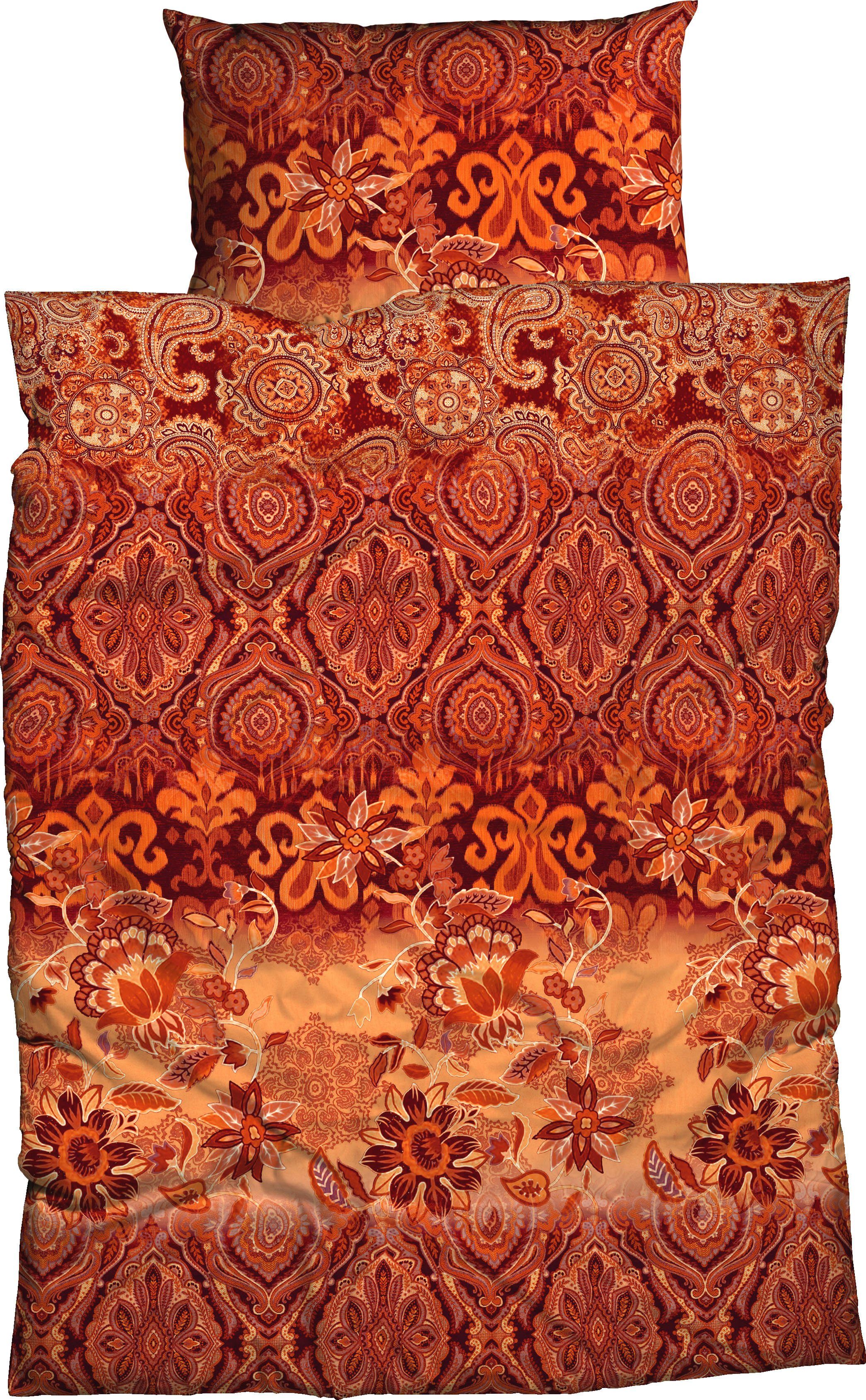 CASATEX Bettwäsche Suzani, Satin, 2 teilig, günstig online kaufen