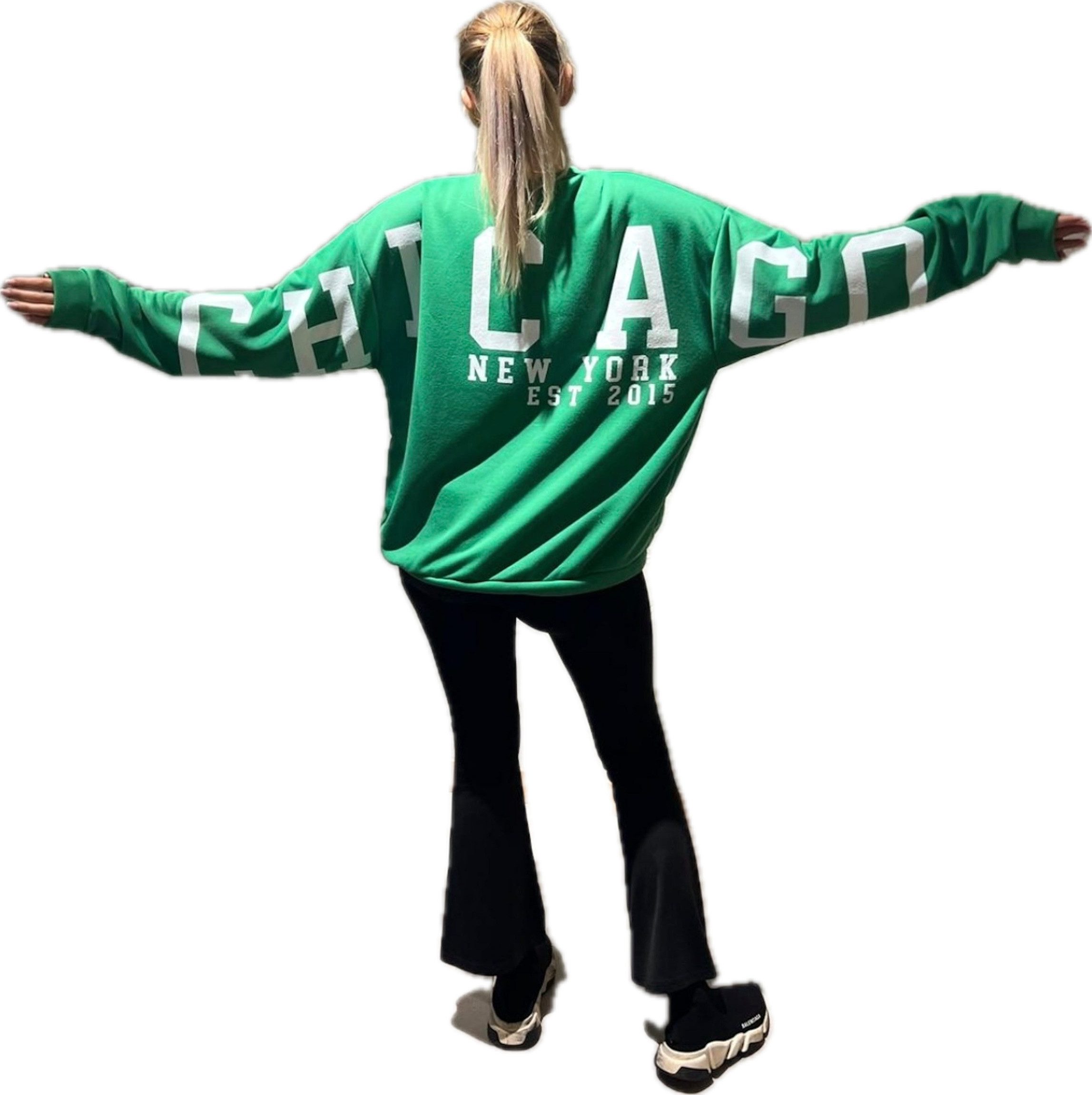 Worldclassca Longsweatshirt Worldclassca Oversized Sweatshirt CHICAGO günstig online kaufen