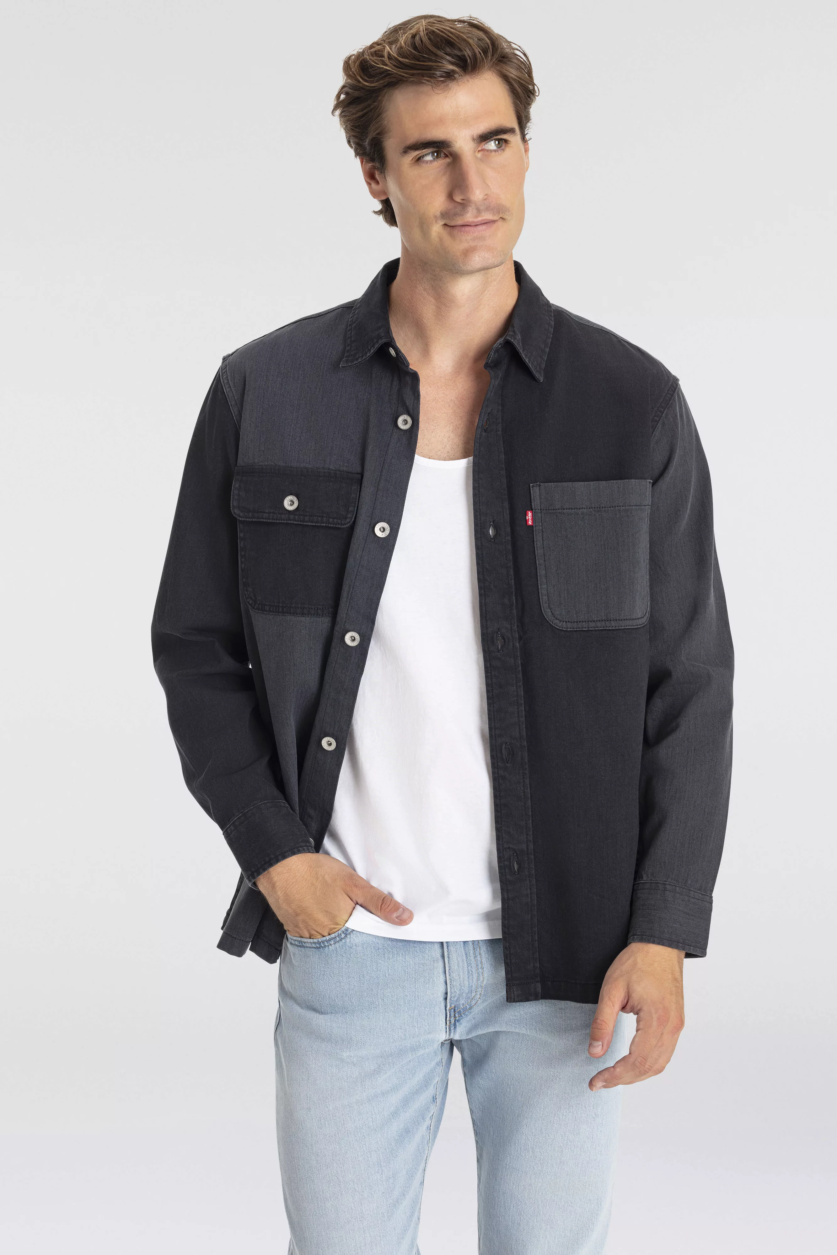 Levis Hemdjacke "UTILITY SHACKET", ohne Kapuze, mit zwei Brusttaschen günstig online kaufen