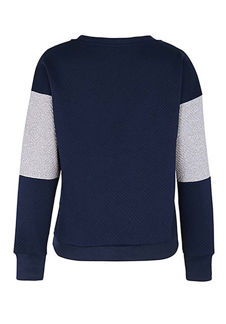 Zoclack Sweatshirt Damen Pullover Langarm Patchwork Sweatshirt günstig online kaufen