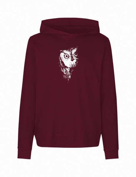 Leichter Unisex Jersey Hoodie Mit Eule günstig online kaufen