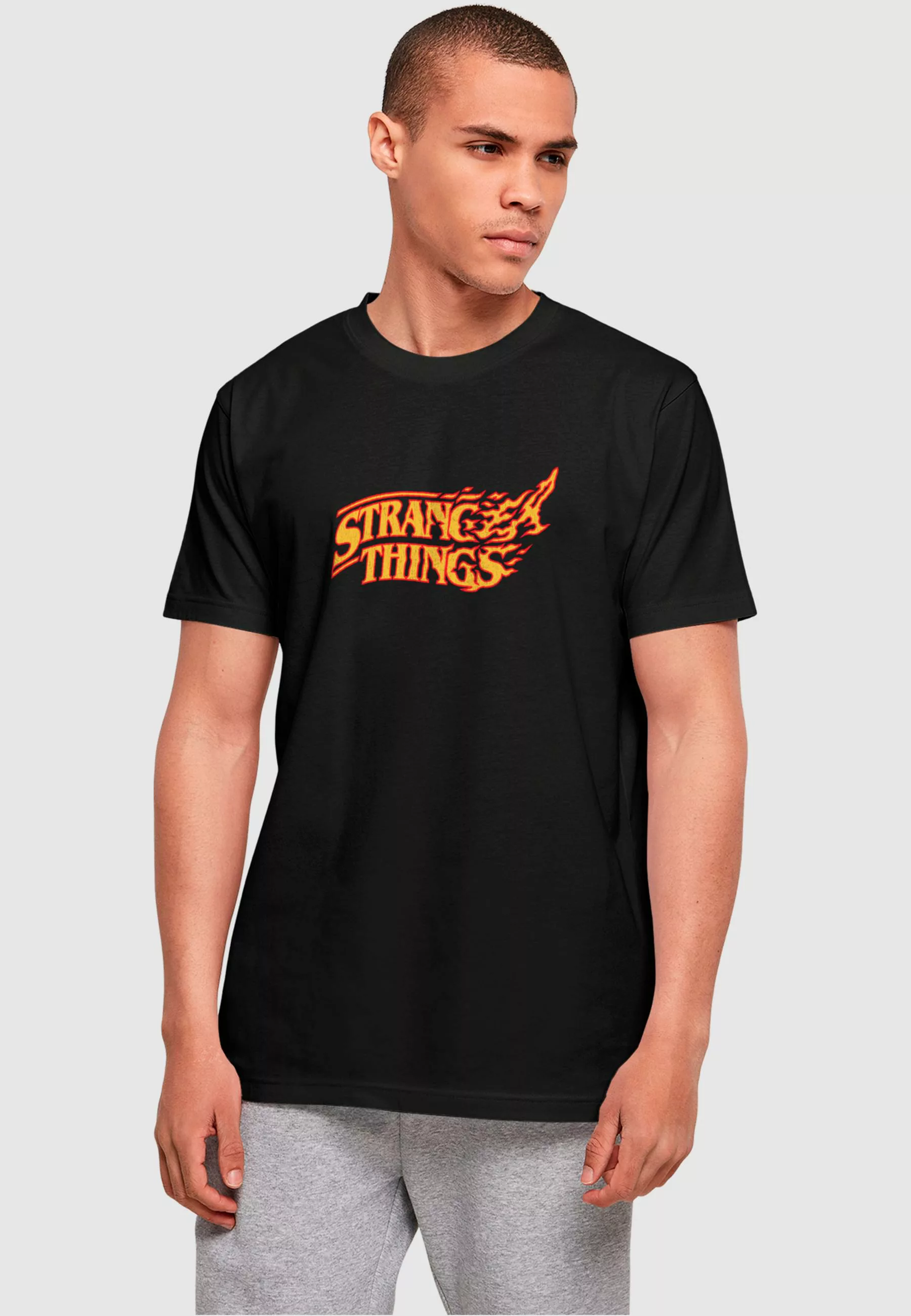 ABSOLUTE CULT T-Shirt "ABSOLUTE CULT Herren Stranger Things - Logo Breaking günstig online kaufen