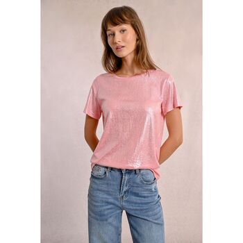 Molly Bracken  T-Shirts & Poloshirts TS103DP-PINK günstig online kaufen