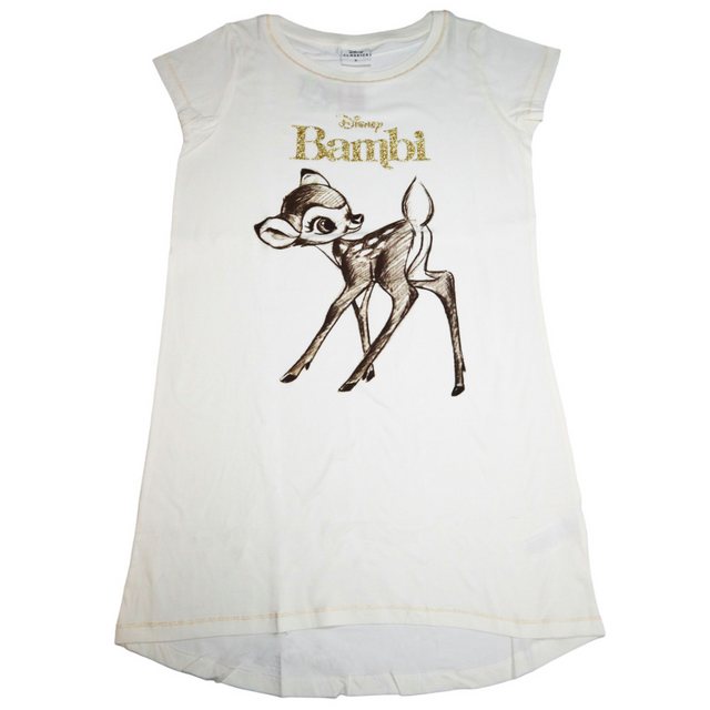 EplusM Nachthemd Disney Bambi Damen kurzarm Schlafshirt 100% Baumwolle Gr. günstig online kaufen