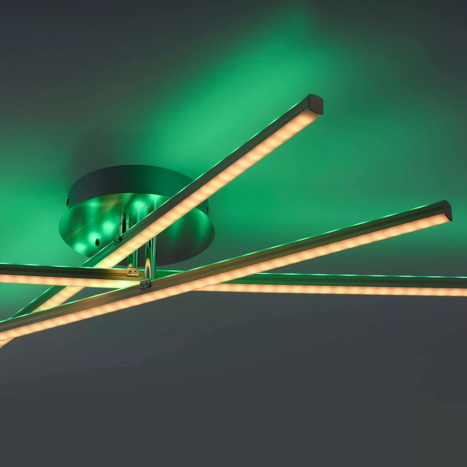 LED-Deckenlampe Alina mit RGB-Ambilight, dimmbar günstig online kaufen