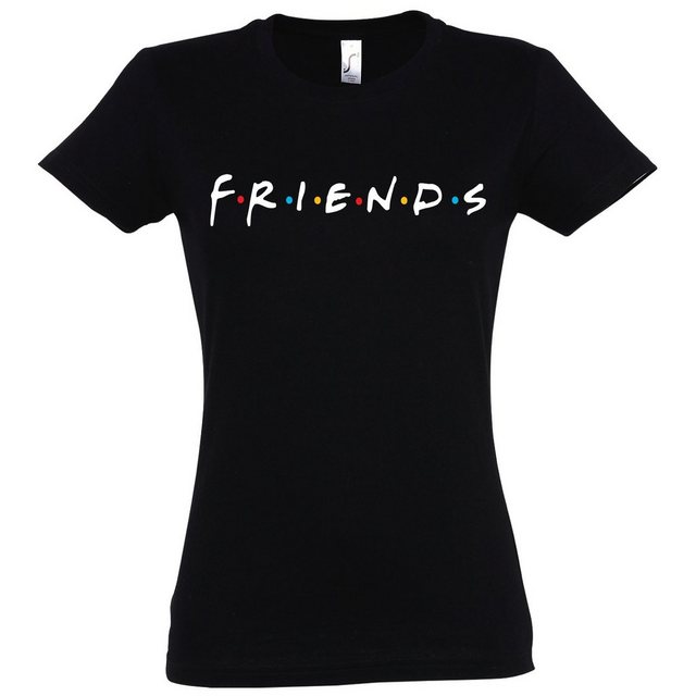 Youth Designz T-Shirt Friends Logo Damen Shirt mit Frontprint, trendiger Sp günstig online kaufen