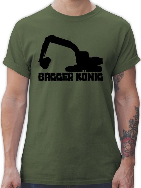 Shirtracer T-Shirt Bagger König Fahrzeuge günstig online kaufen