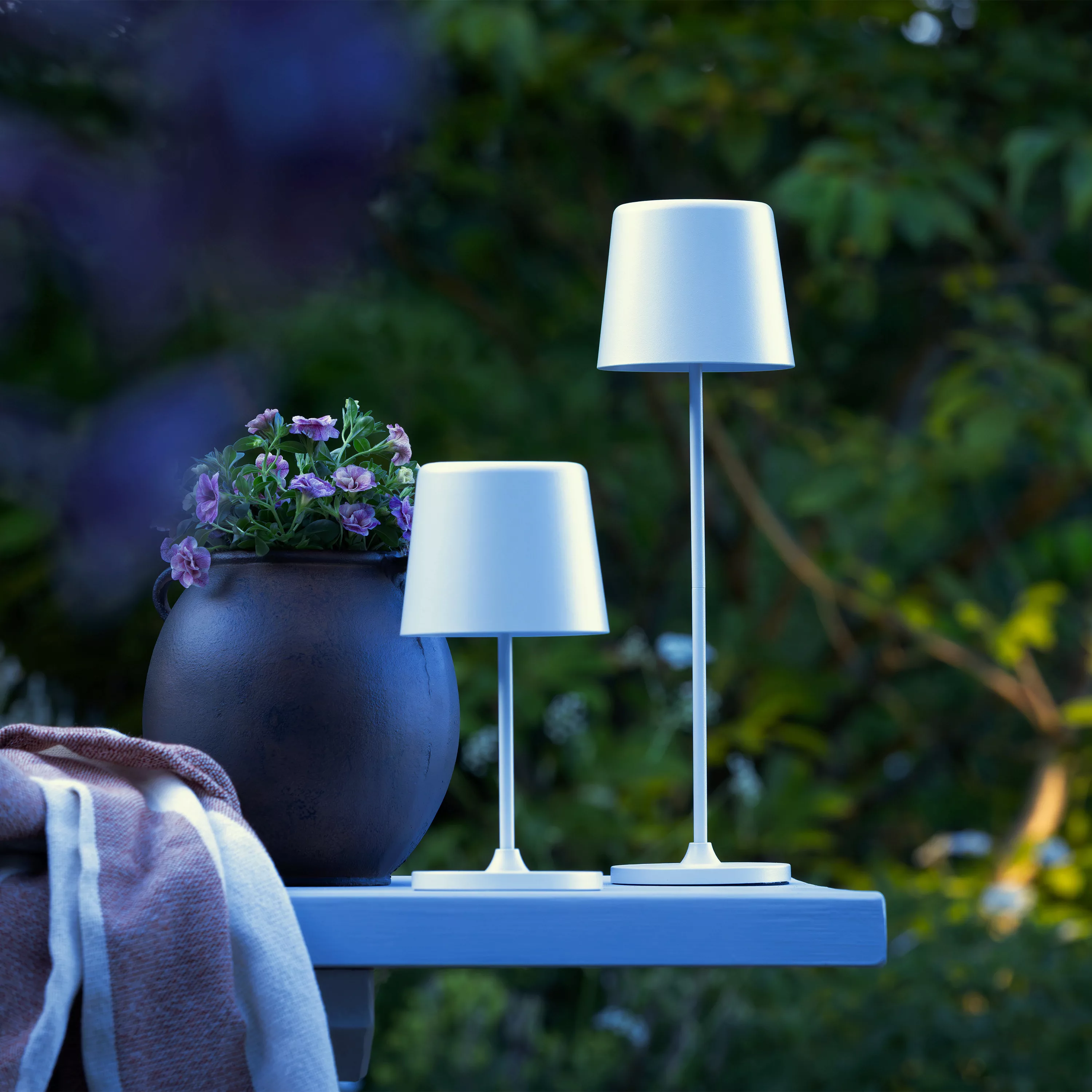 Brilliant LED Tischleuchte »Kaami«, mobile LED Außen Tischlampe 2er-Set, 37 günstig online kaufen