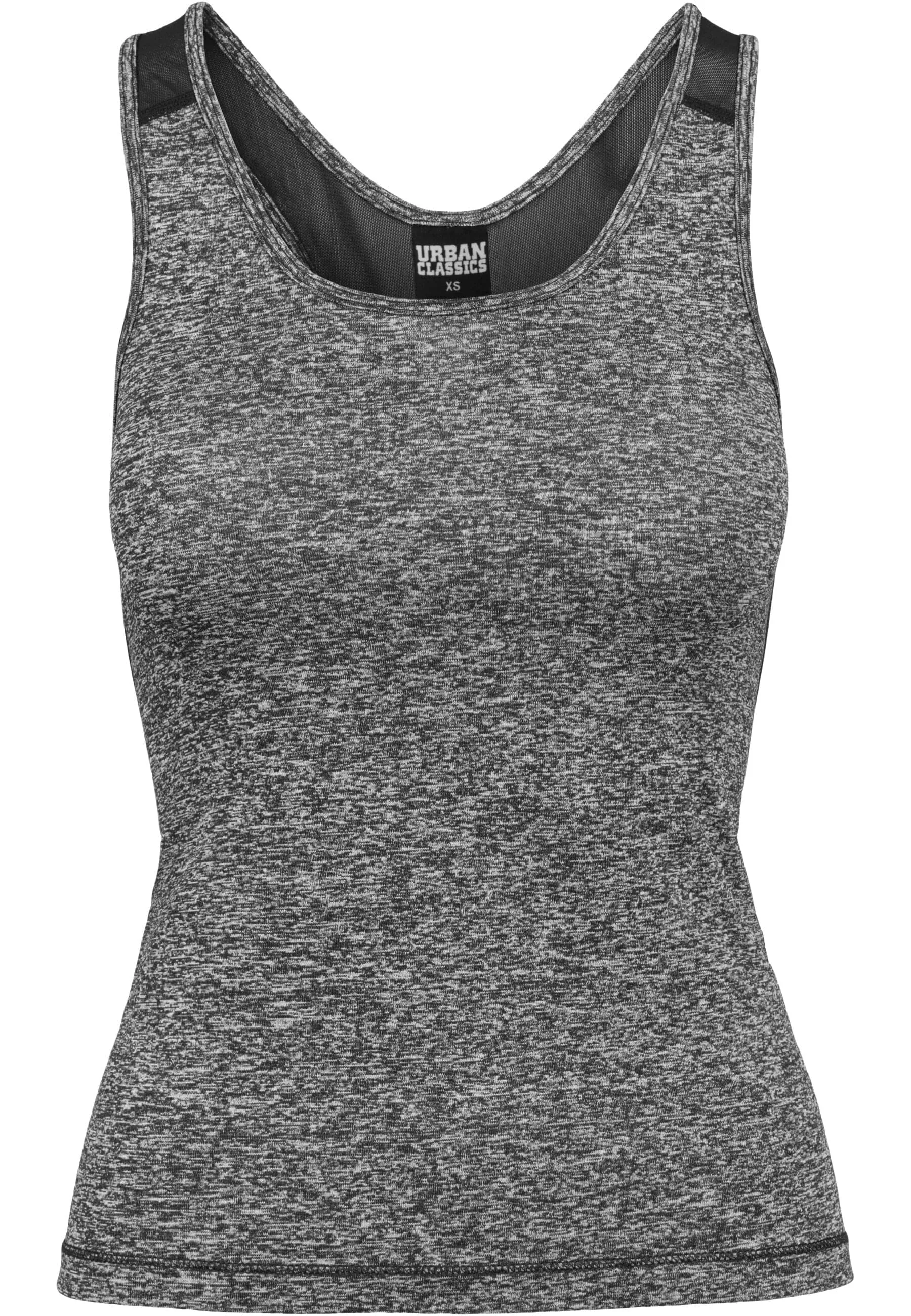 URBAN CLASSICS Muskelshirt "Urban Classics Damen Ladies Active Melange Trai günstig online kaufen