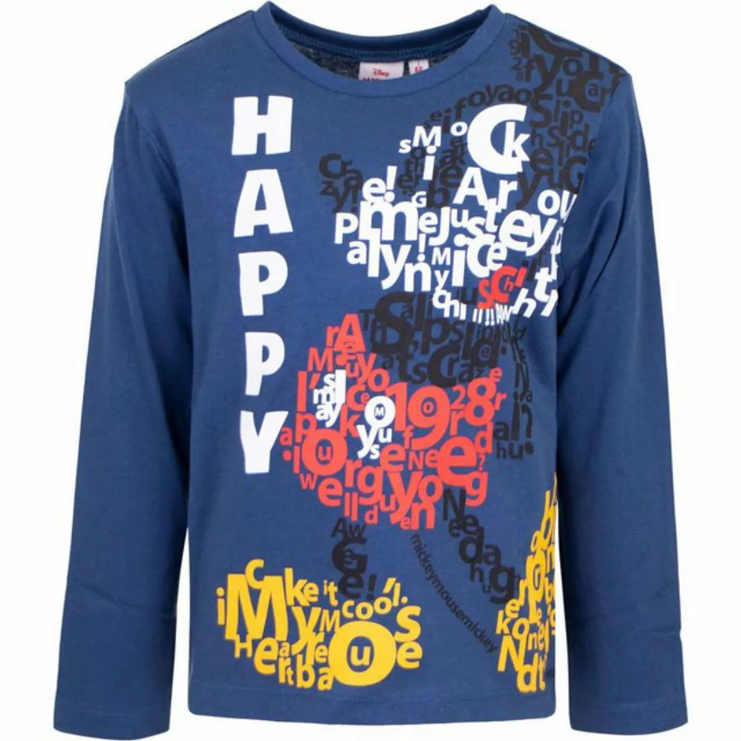 Disney Mickey Mouse Sweatshirt Langarmshirt Bequeme und stylische Kleidung günstig online kaufen