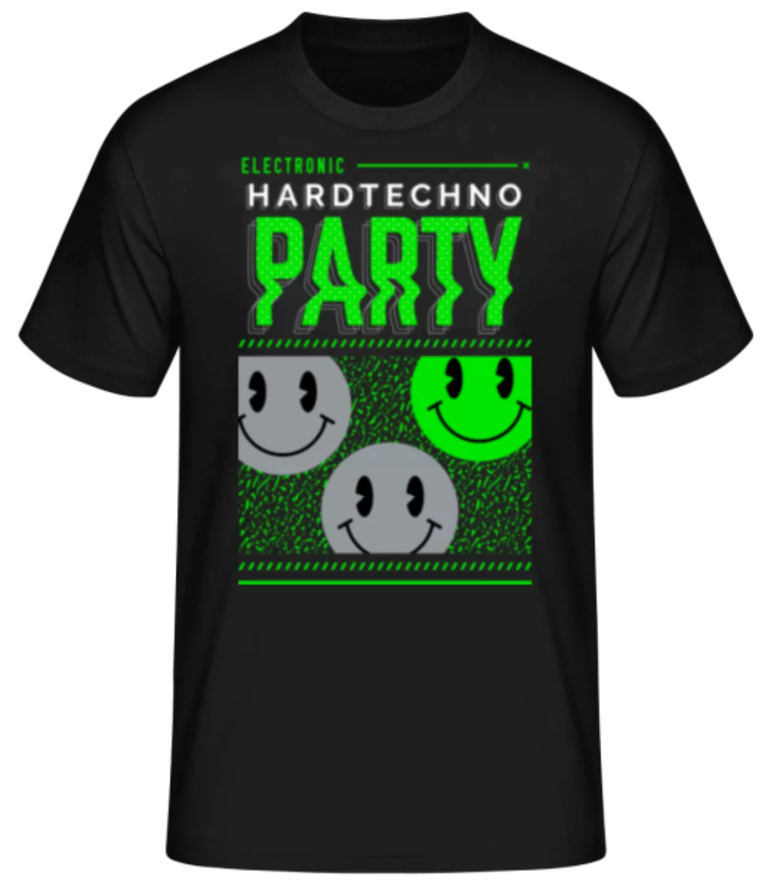 Hardtechno Party · Männer Basic T-Shirt günstig online kaufen