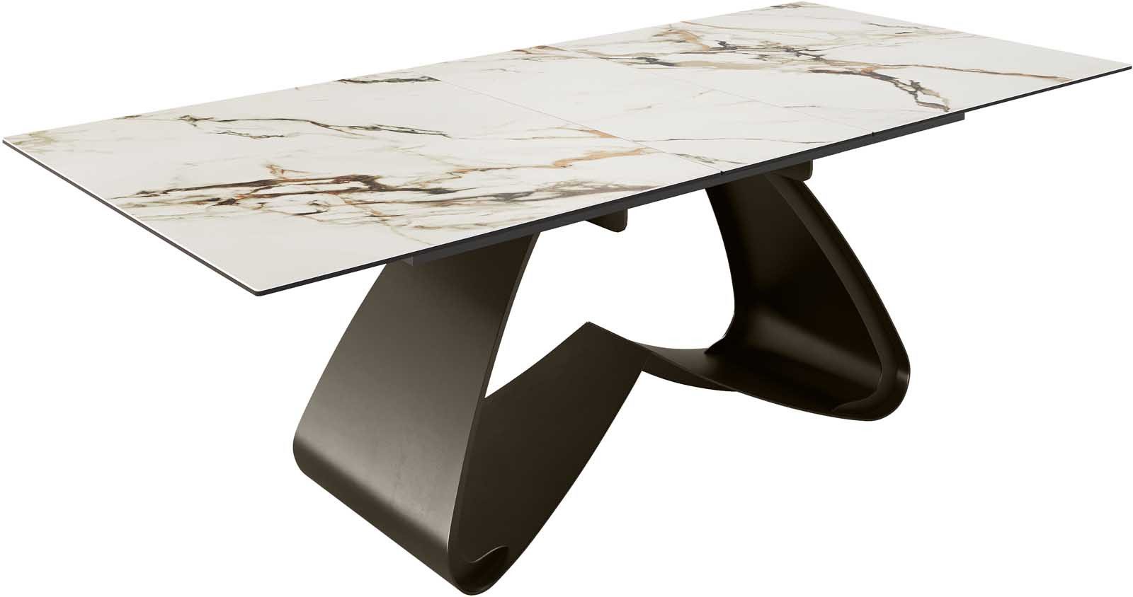 DELIFE Esstisch Edge, Keramik Calacatta Luxe günstig online kaufen
