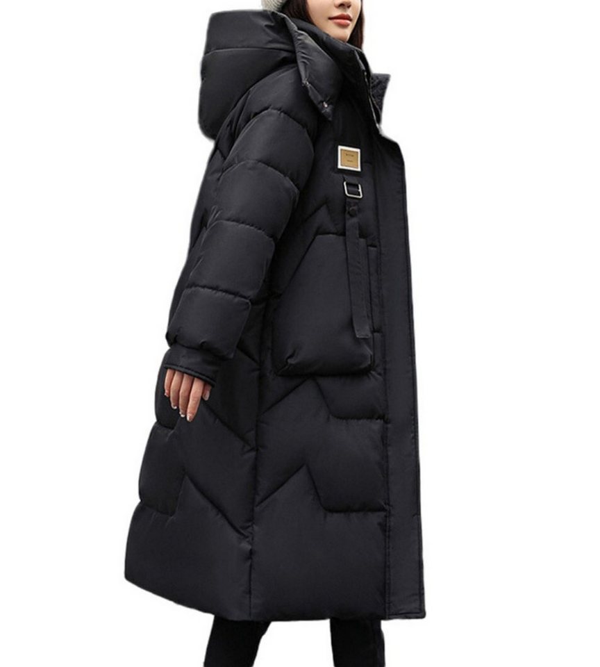 Shi QI Langmantel Warme lange Daunenjacke für Damen Langer Wintermantel mit günstig online kaufen