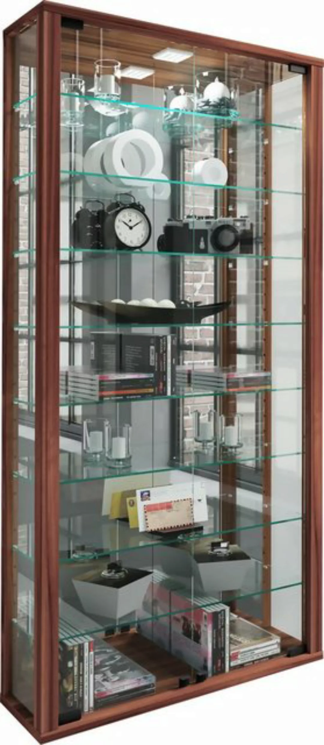 VCM Hängevitrine Wandvitrine Glasvitrine Vitrosa Maxi Spiegel (1-St) günstig online kaufen