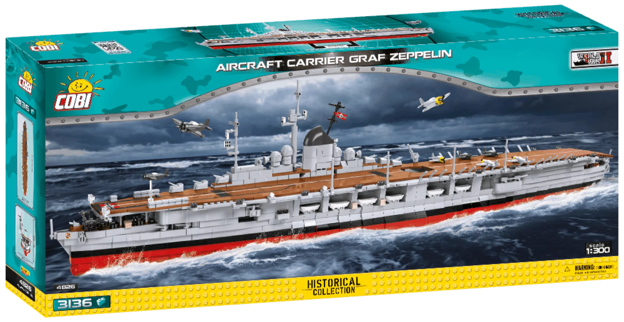 Cobi 4826 - Konstruktionsspielzeug -  Aircraft Carier Graf Zeppelin günstig online kaufen