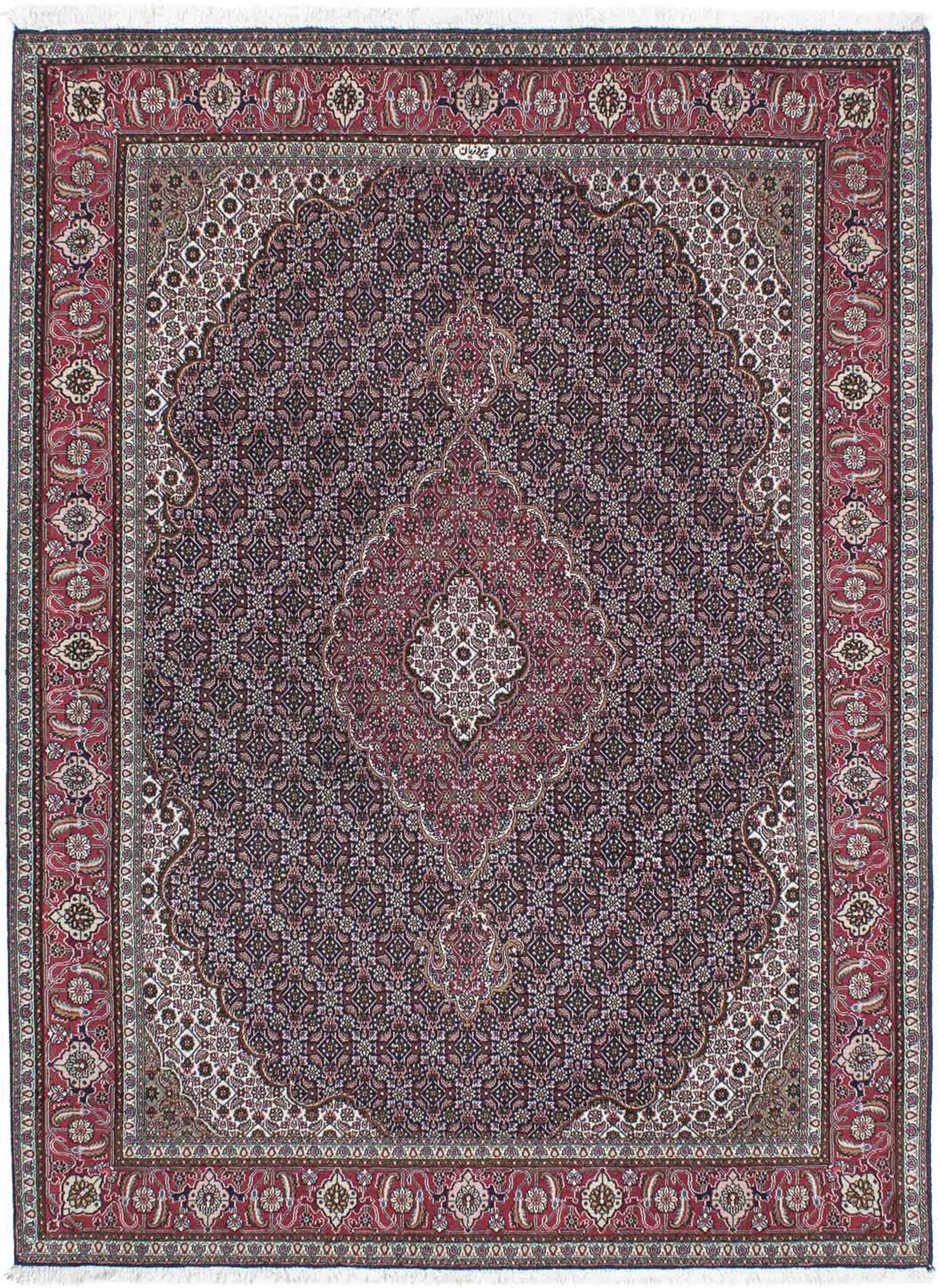 morgenland Orientteppich »Perser - Täbriz - 207 x 148 cm - mehrfarbig«, rec günstig online kaufen