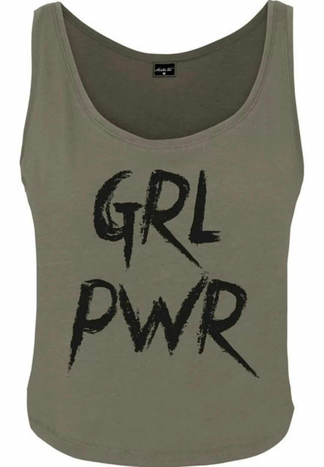 MisterTee Muskelshirt MisterTee Damen Ladies GRL PWR Tank (1-tlg) günstig online kaufen