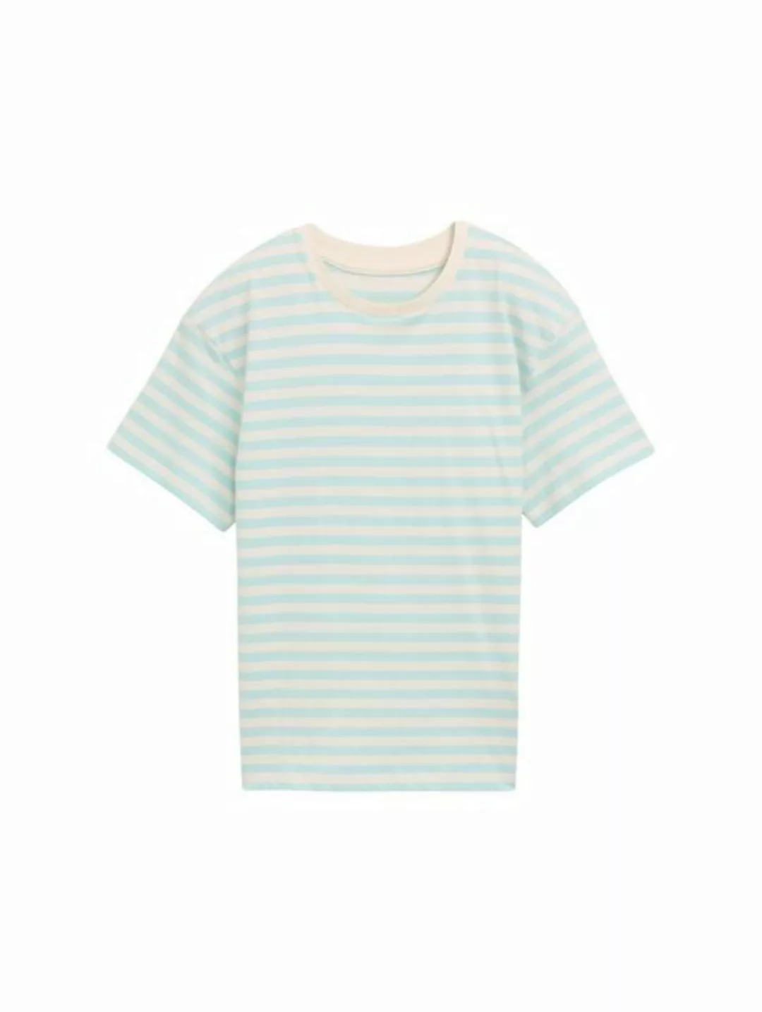 TOM TAILOR T-Shirt Oversize T-Shirt mit Streifenmuster günstig online kaufen