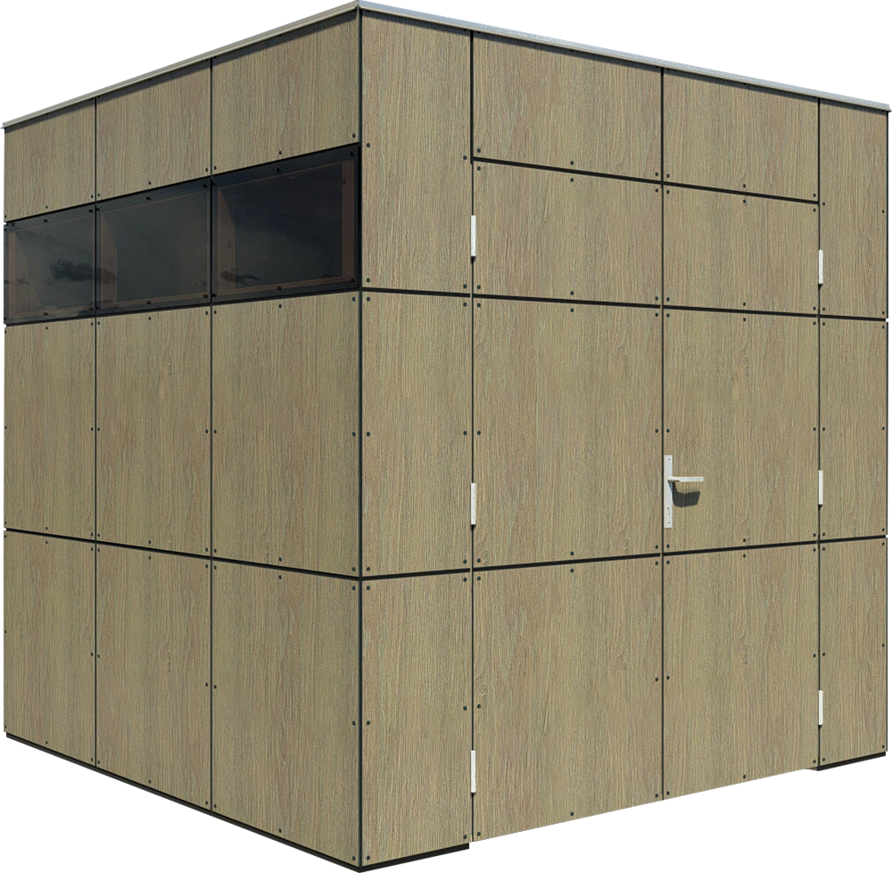 BERTILO Gartenhaus "HPL 1, in verschiedenen Farben", Fassaden-HPL in Archit günstig online kaufen