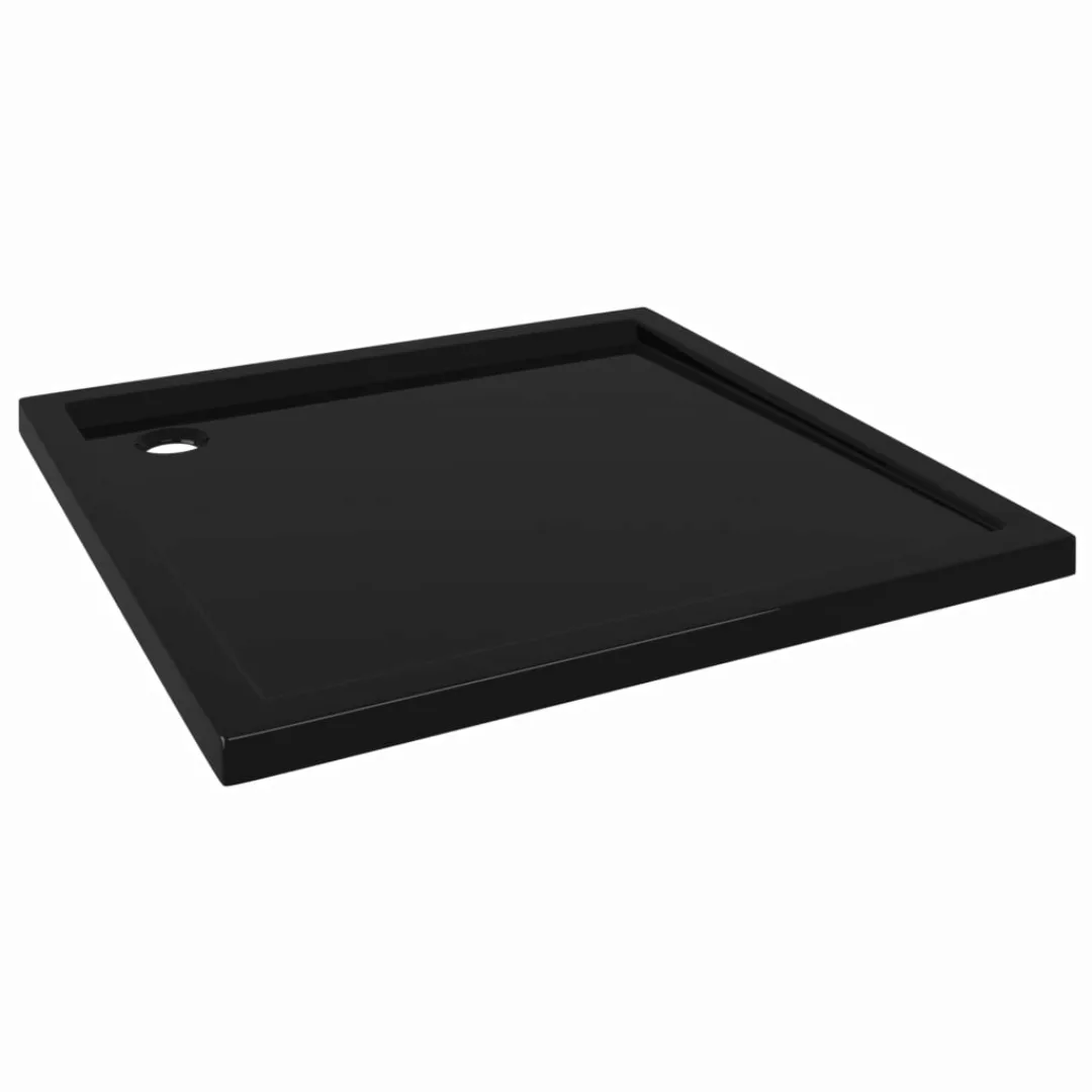 Duschtasse Abs Quadratisch Schwarz 80x80 Cm günstig online kaufen