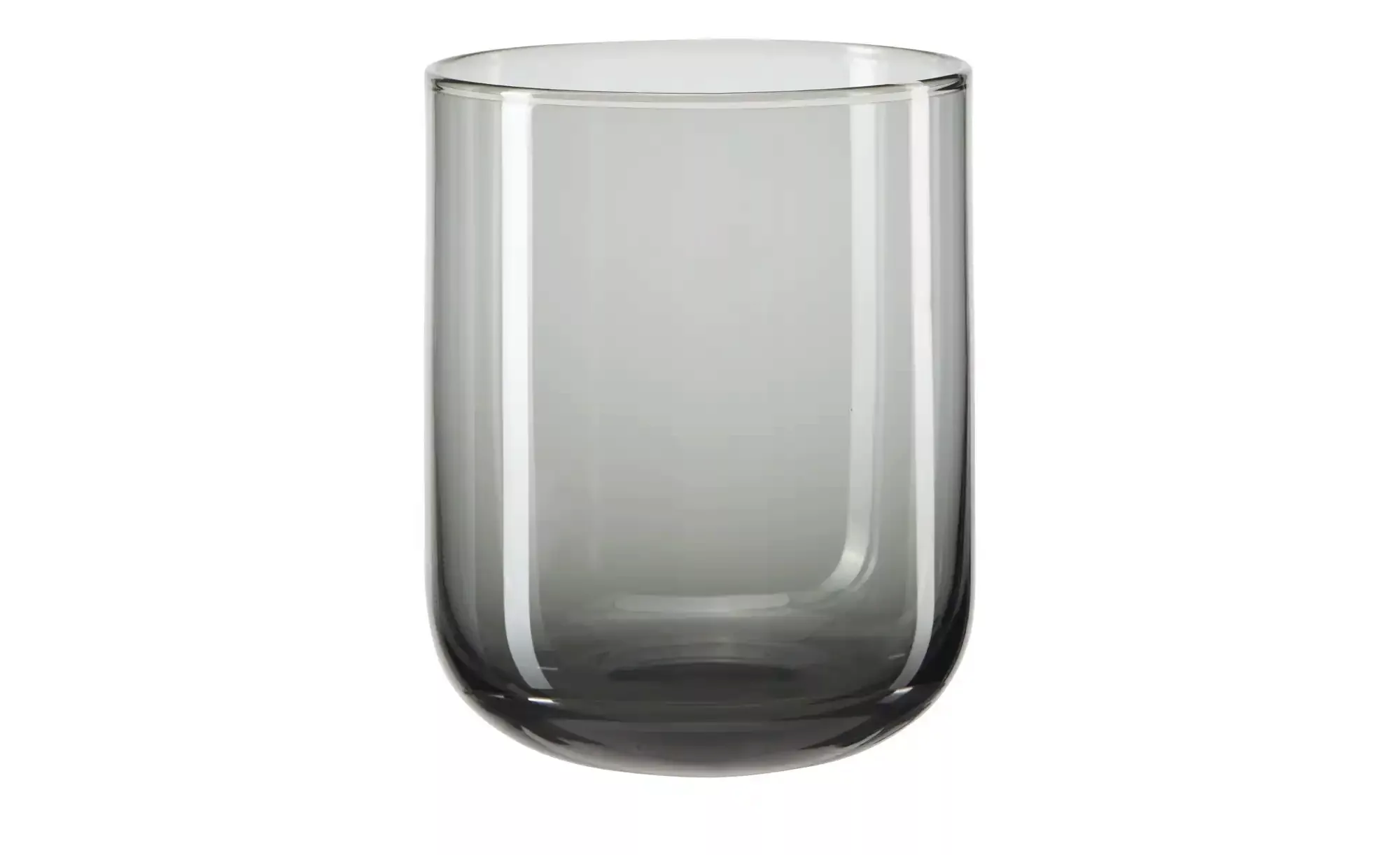 Gray & Jones Wasserglas ¦ grau ¦ Glas  ¦ Maße (cm): H: 9,5  Ø: 7.5 Gläser & günstig online kaufen