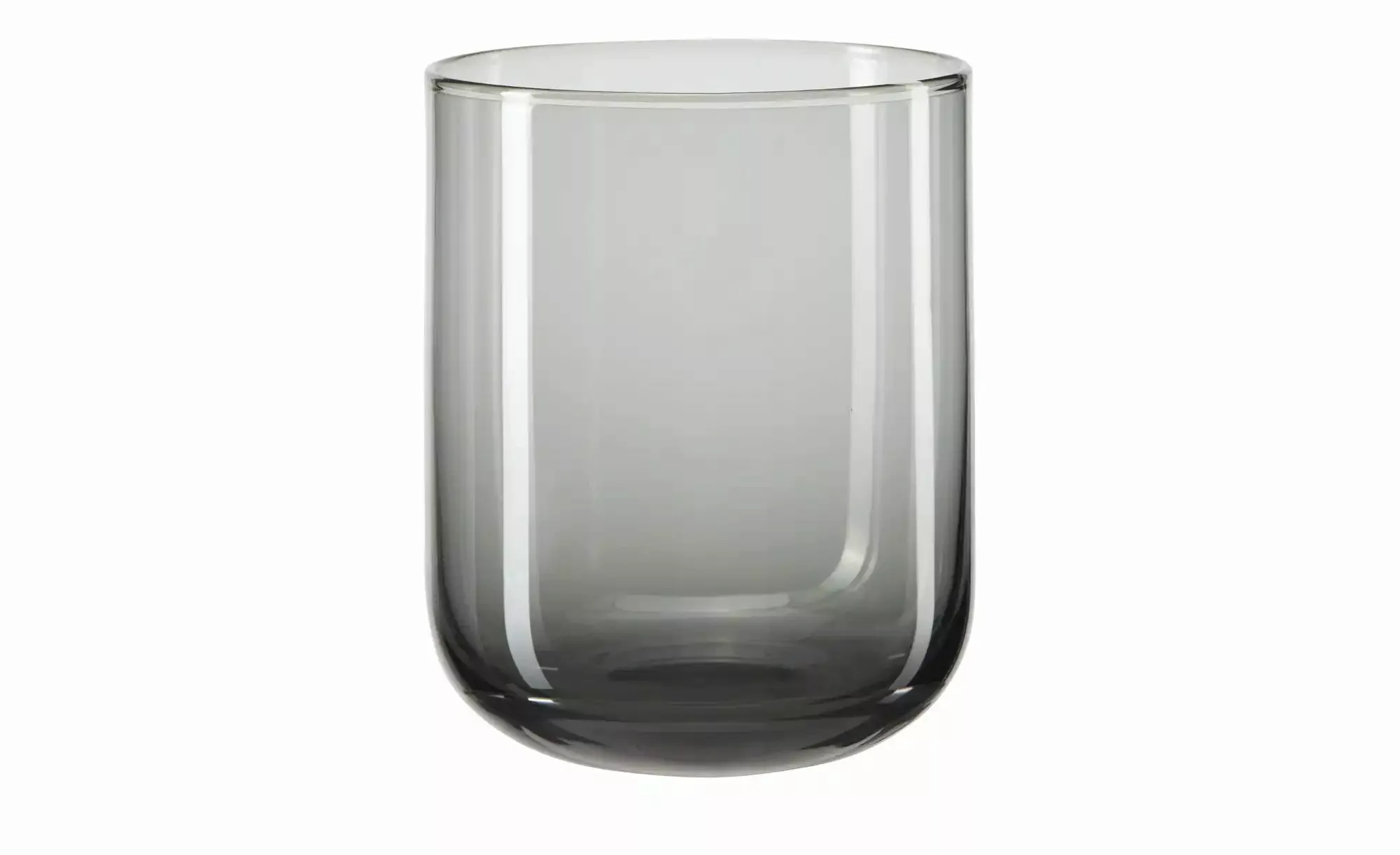 Gray & Jones Wasserglas   ¦ grau ¦ Glas ¦ Maße (cm): H: 9,5  Ø: 7.5 Gläser günstig online kaufen