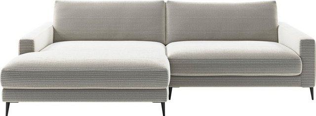 INOSIGN Ecksofa "Downtown, B/T/H: 272/190/84 cm L-Form", weicher Sitzkomfor günstig online kaufen