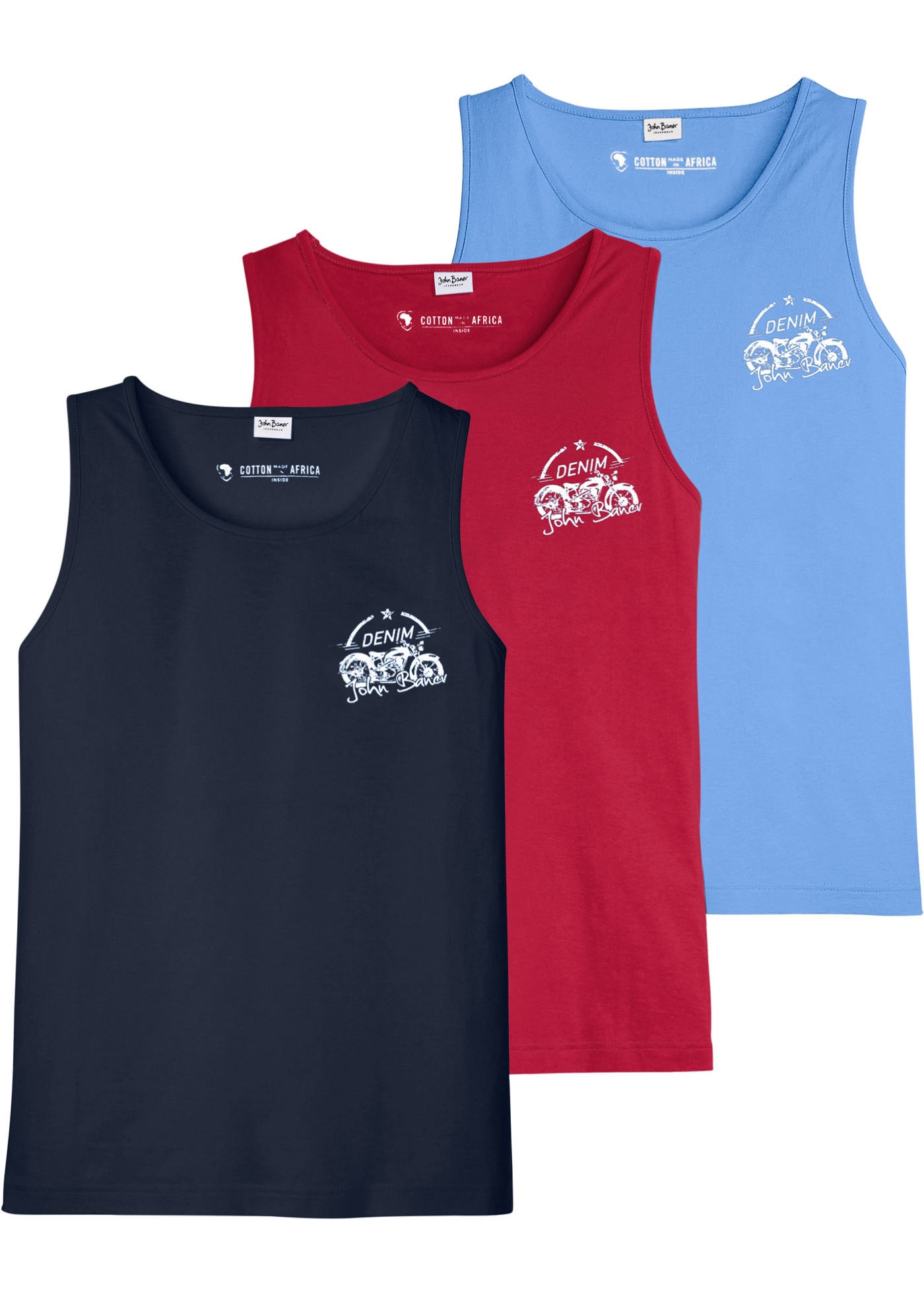 Tanktop (3er Pack) günstig online kaufen