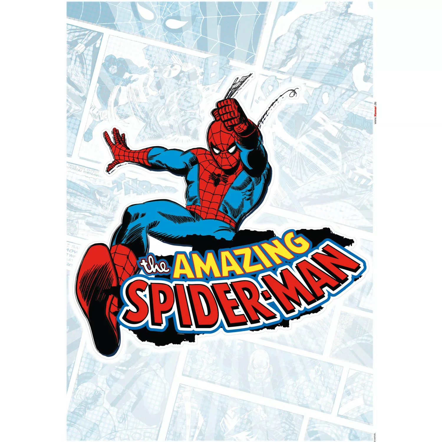 Komar Wandtattoo "Spider-Man Comic Classic - Größe 50 x 70 cm", (1 St.), se günstig online kaufen