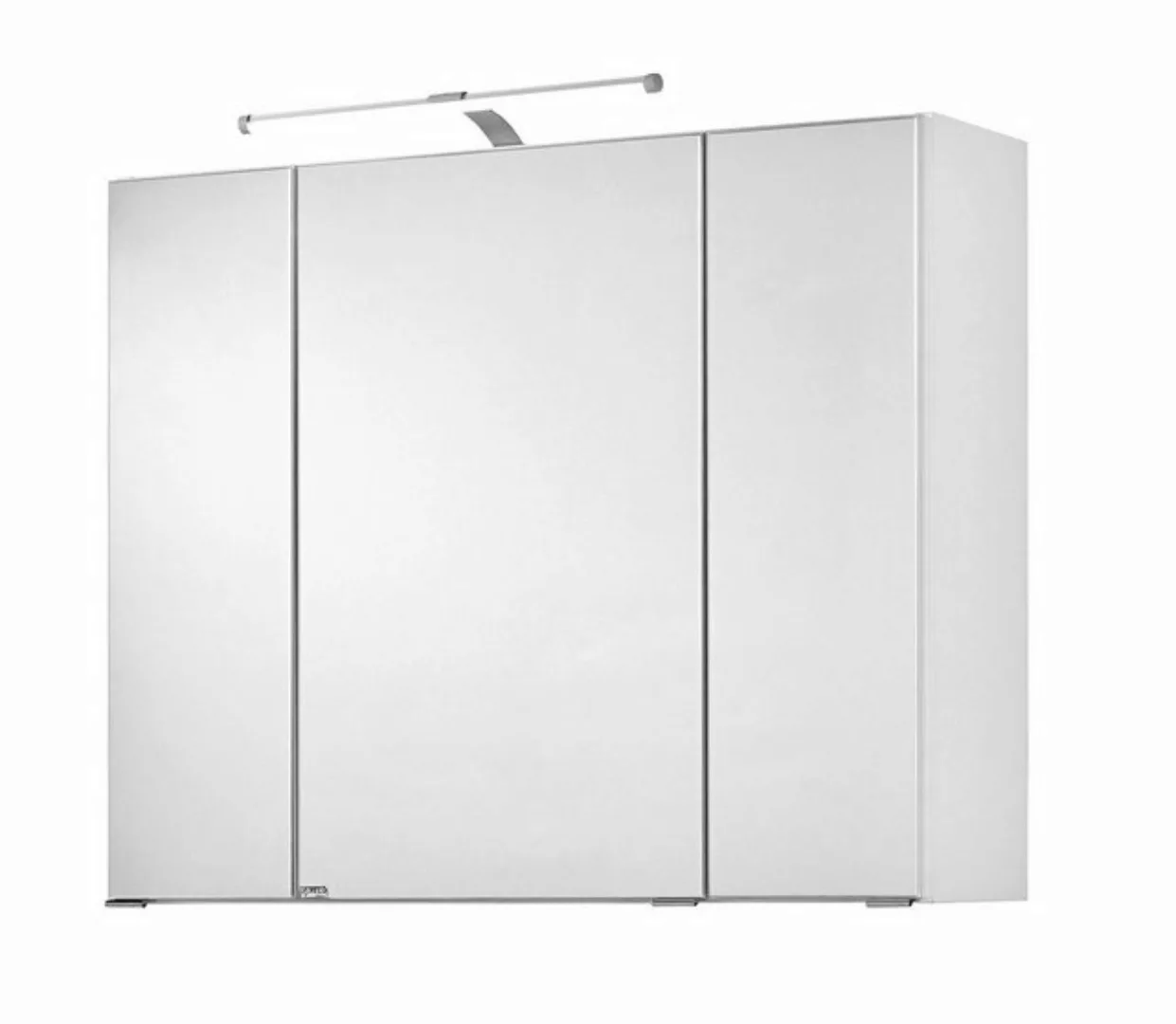 welltime Spiegelschrank Siena Breite 80 cm, mit sparsamer LED-Beleuchtung günstig online kaufen