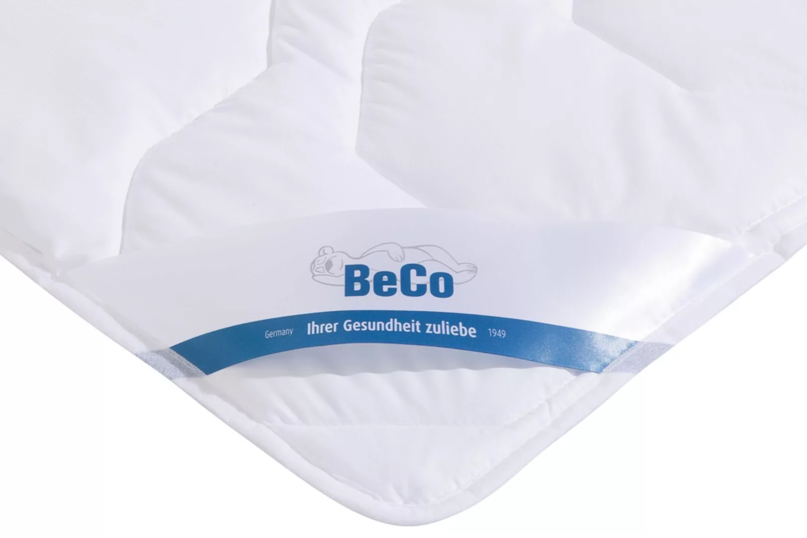 Beco Kunstfaserbettdecke »Antibac«, leicht, Bezug 100% Baumwolle, (1 St.), günstig online kaufen