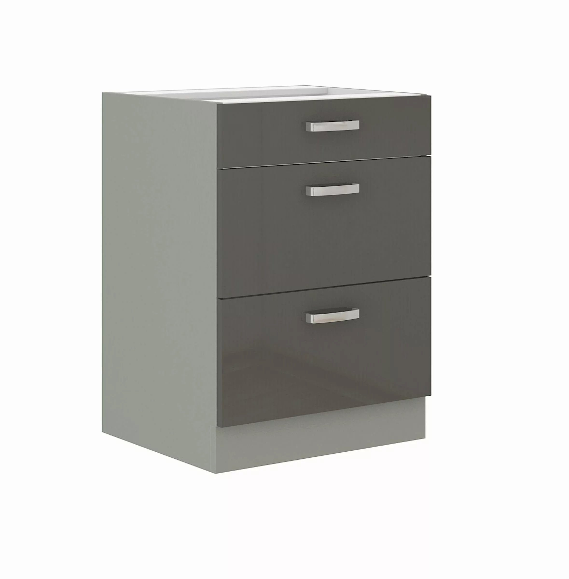 Küchen-Preisbombe Auszugsunterschrank 60 cm Küche Bianca günstig online kaufen