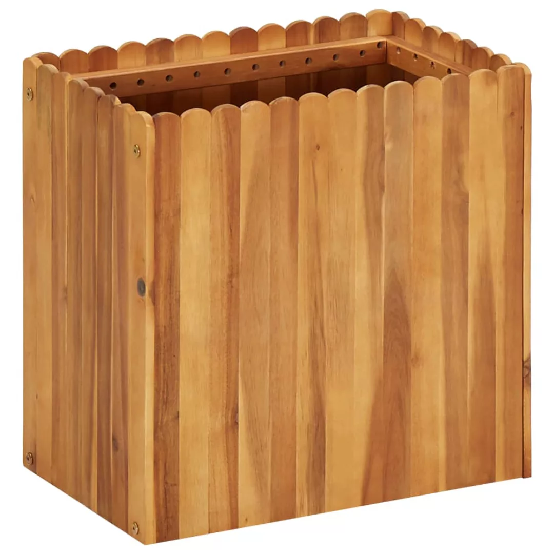 Garten-hochbeet 50 X 30 X 50 Cm Massivholz Akazie günstig online kaufen