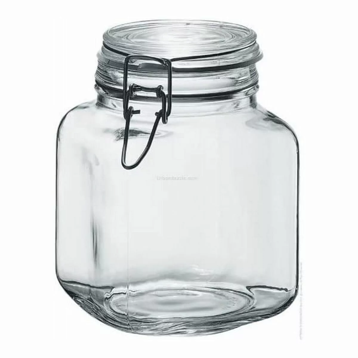 Glasgefäß Borgonovo Durchsichtig Luftdicht (1,7 L) (12 X 12 X 17 Cm) günstig online kaufen