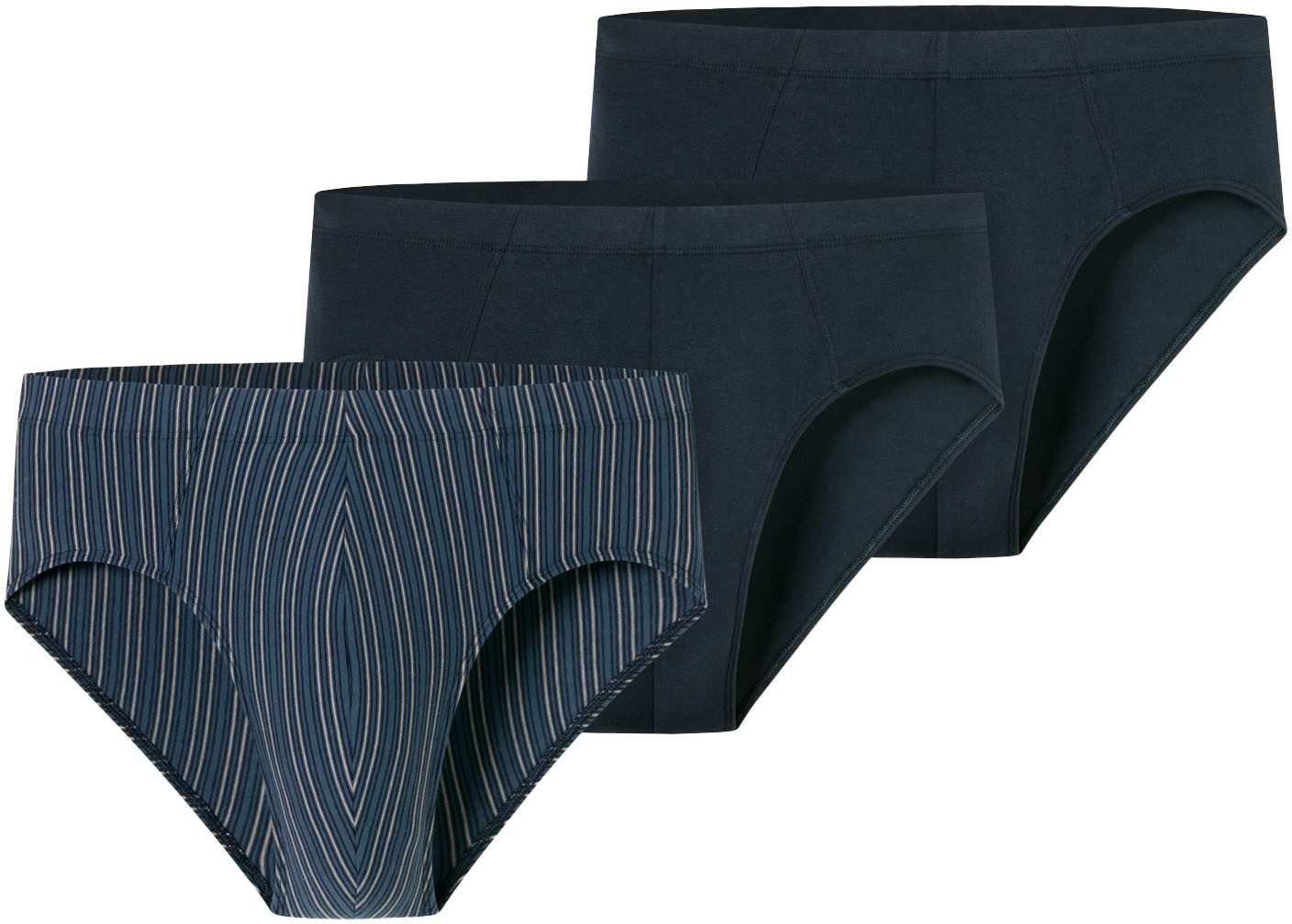Schiesser Minislip "95/5 Essentials", (3er Pack), mit hohem Beinausschnitt günstig online kaufen