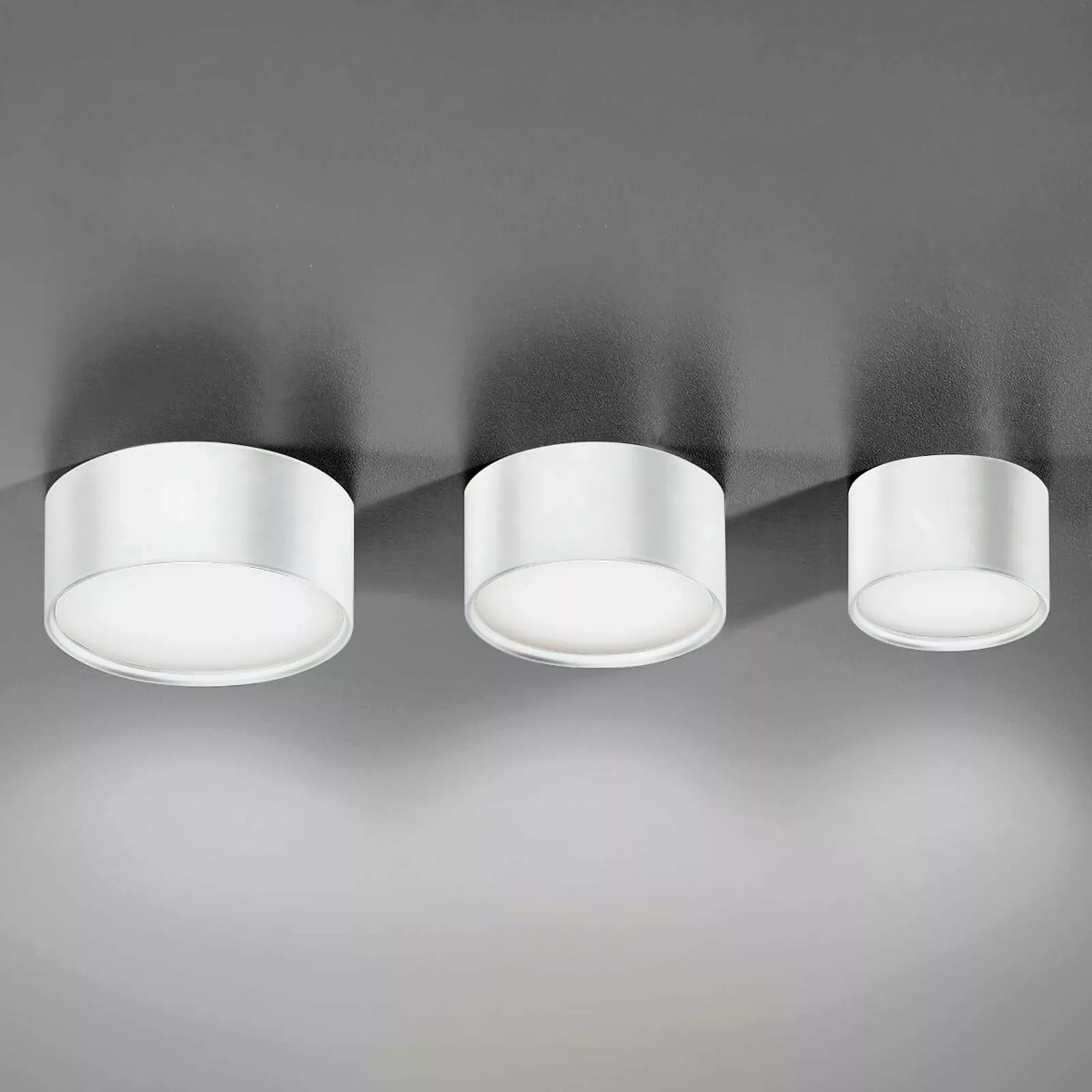 Runde LED-Deckenlampe Mine, weiß 9 cm günstig online kaufen